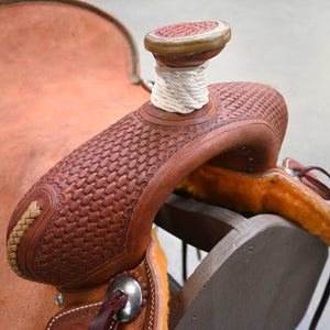 14.5" TESKEY'S RANCH ASSOCIATION SADDLE Saddles TESKEY'S SADDLERY LLC