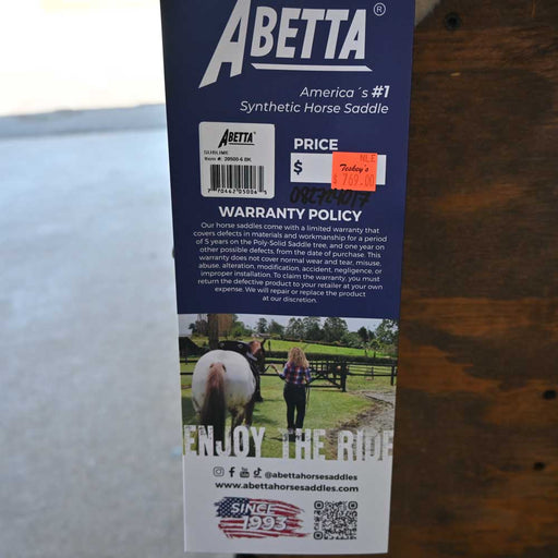 16" ABETTA SUBLIME COMFORT SADDLE Saddles - New Abetta Saddle Co