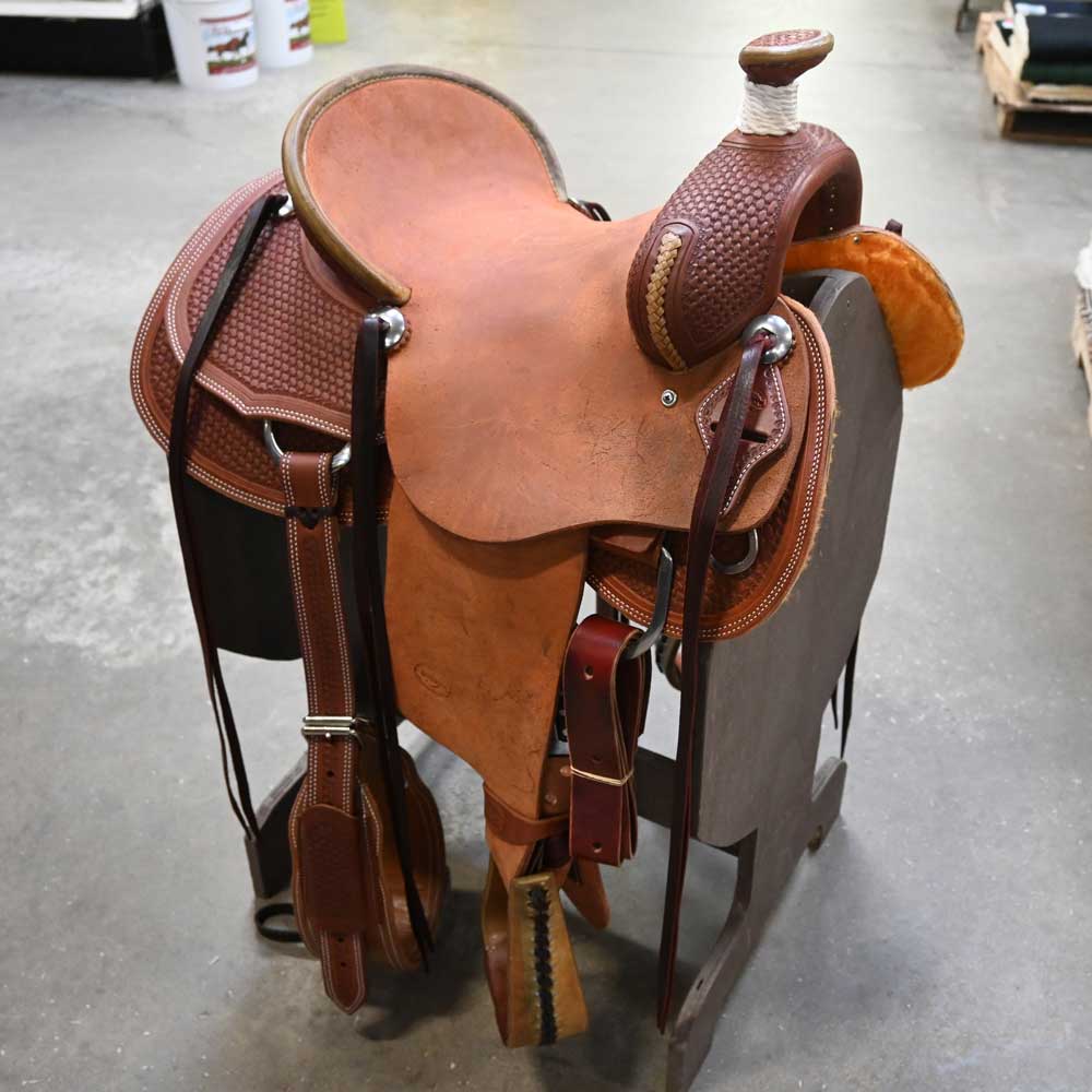 14.5" TESKEY'S RANCH ASSOCIATION SADDLE Saddles TESKEY'S SADDLERY LLC