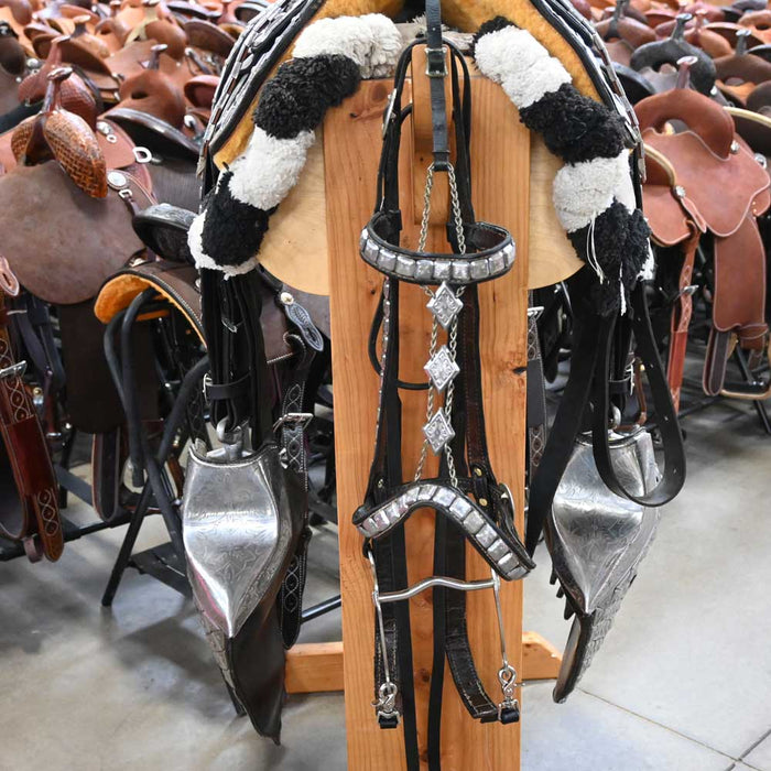 Edward H. Bohlin Silver Mounted Parade Saddle Collectibles Edward H. Bohlin
