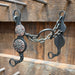 Paul Petska Ported Chain Bit w/ Silver Star Conchos Tack - Bits Paul Petska