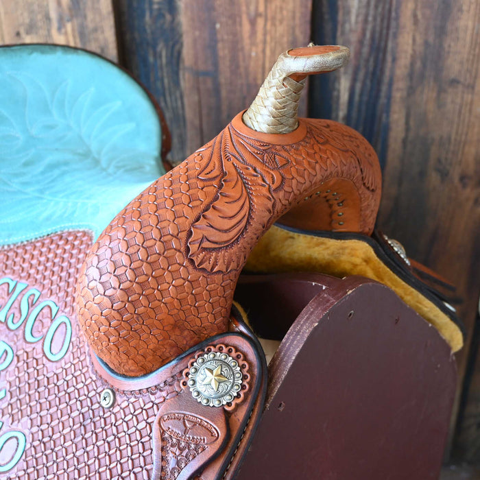 13.5" USED COWBOY CLASSIC BARREL SADDLE