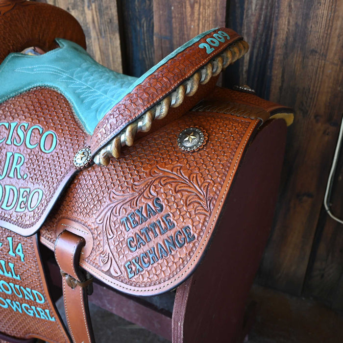 13.5" USED COWBOY CLASSIC BARREL SADDLE