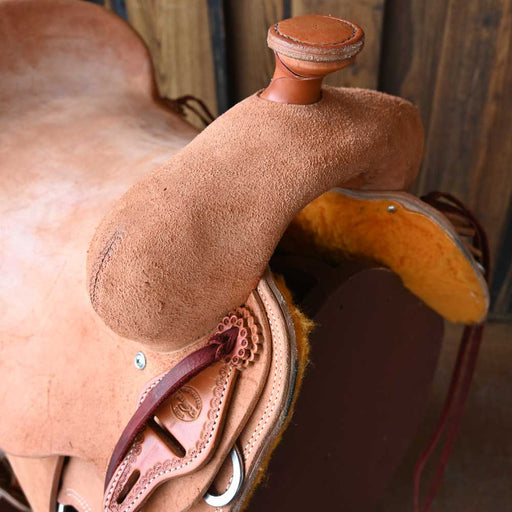 17" TESKEY'S STRIP DOWN RANCH SADDLE Saddles - New Teskey's Saddlery