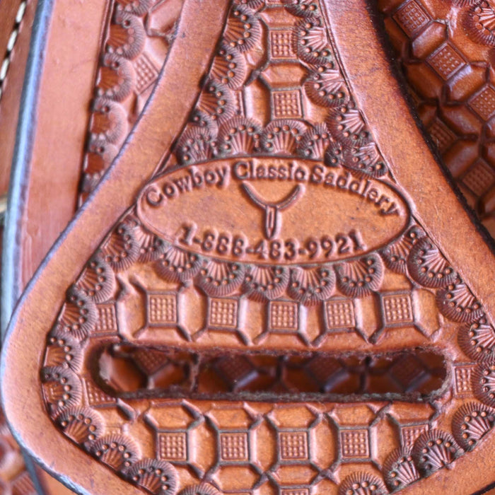 13.5" USED COWBOY CLASSIC BARREL SADDLE