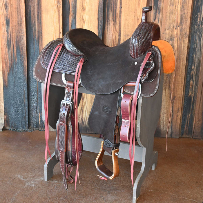 15" TESKEY'S PRO RANCH CUTTING SADDLE