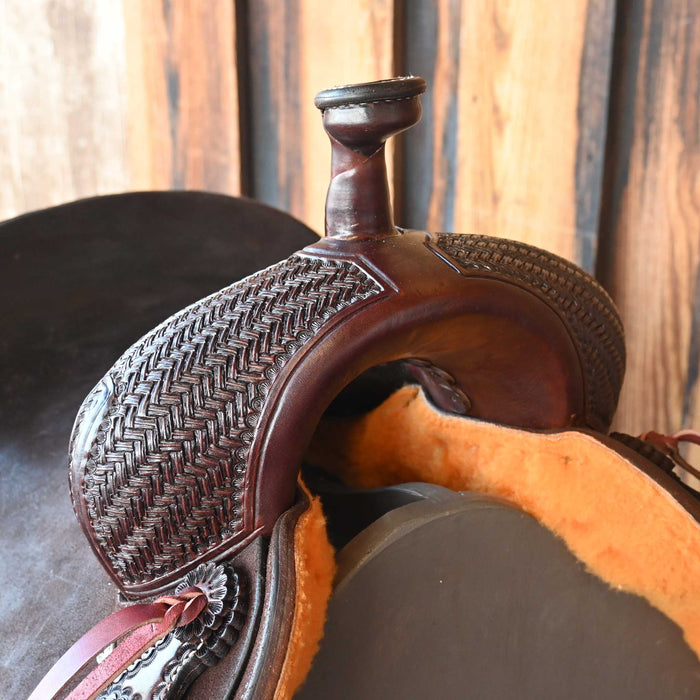 15" TESKEY'S PRO RANCH CUTTING SADDLE