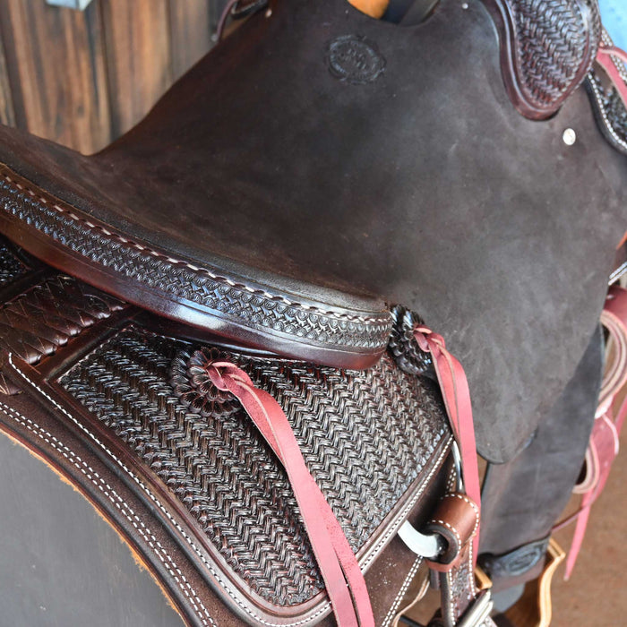 15" TESKEY'S PRO RANCH CUTTING SADDLE