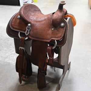 14.5" PATRICK SMITH ROPING SADDLE Saddles Patrick Smith