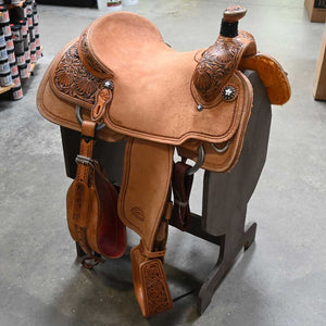 16" PATRICK SMITH ROPING SADDLE Saddles Patrick Smith