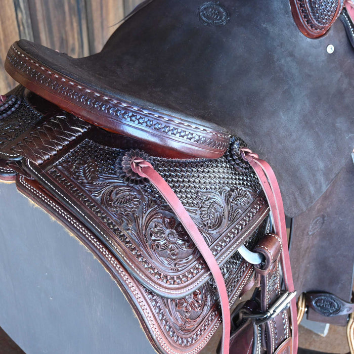 14.5" TESKEY'S PRO RANCH CUTTING SADDLE