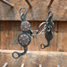 Paul Petska Ported Chain Bit w/ Floral Copper Conchos Tack - Bits Paul Petska