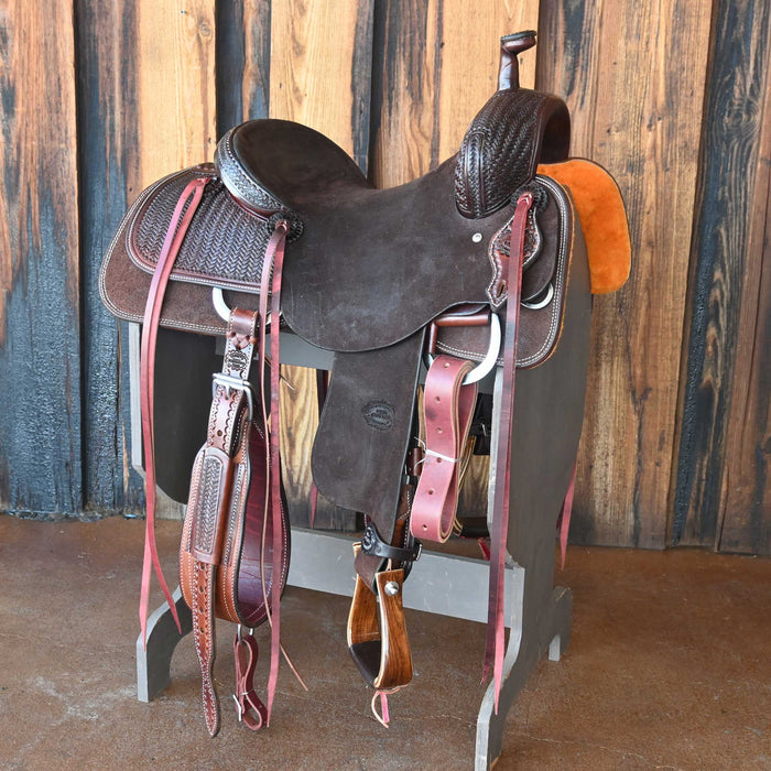 14.5" TESKEY'S PRO RANCH CUTTING SADDLE
