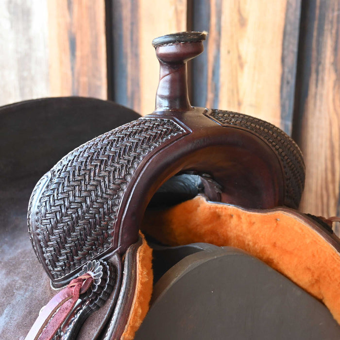 14.5" TESKEY'S PRO RANCH CUTTING SADDLE