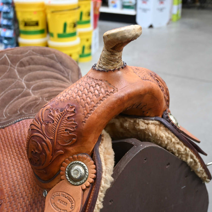 15" USED PRICE McLAUCHLIN BARREL SADDLE