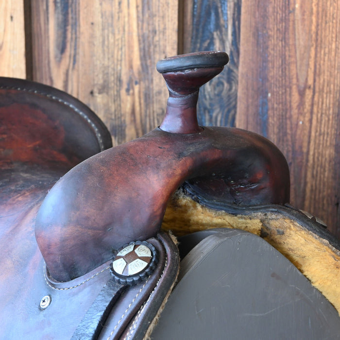 16" USED TWISTER RANCH SADDLE Saddles - Used Twister Saddle Shop