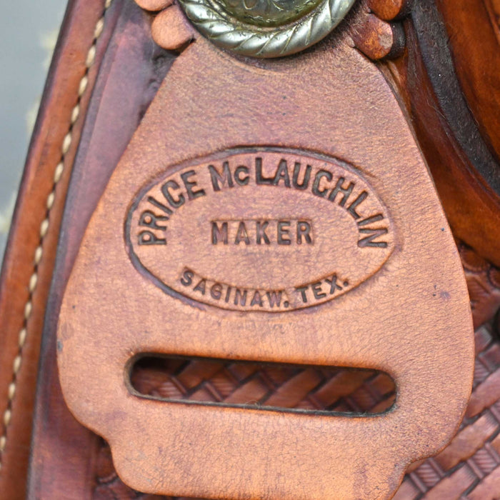 15" USED PRICE McLAUCHLIN BARREL SADDLE