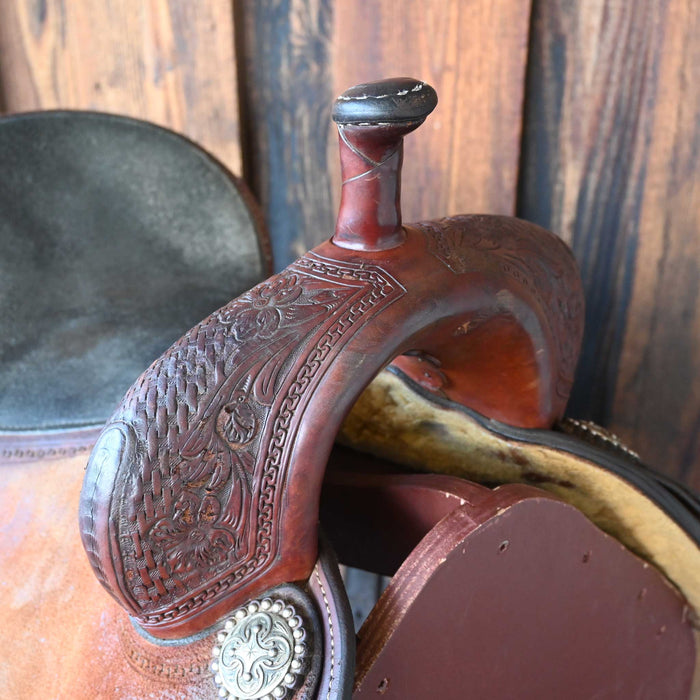 14.5" USED MARTIN CROWN C BARREL SADDLE