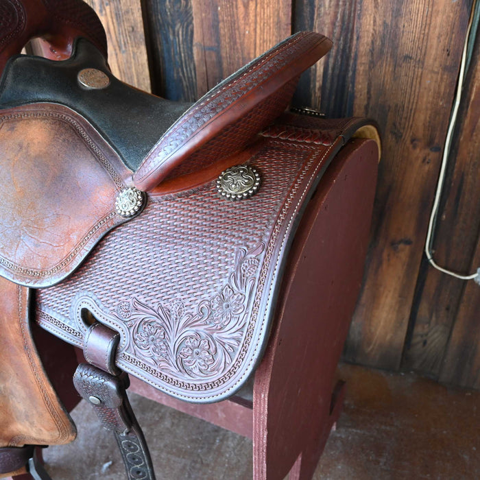14.5" USED MARTIN CROWN C BARREL SADDLE