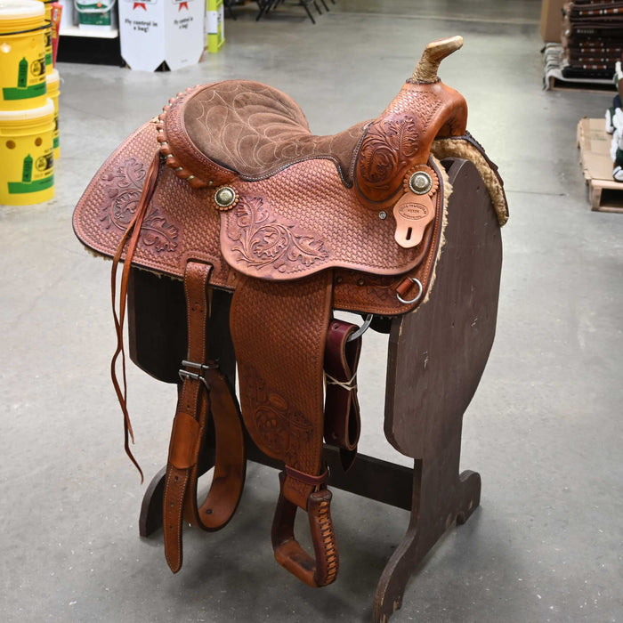 15" USED PRICE McLAUCHLIN BARREL SADDLE