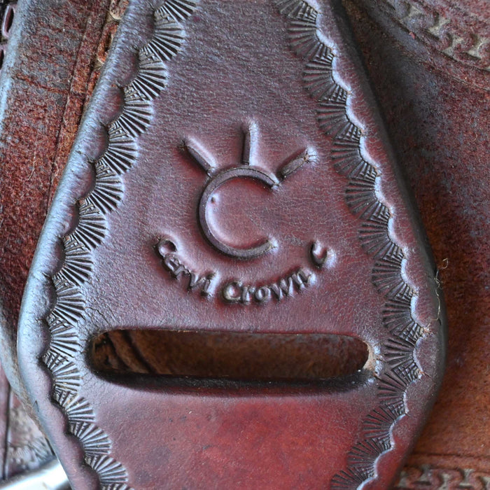 14.5" USED MARTIN CROWN C BARREL SADDLE