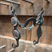 Paul Petska Washer Ported Chain Bit w/Copper Dotted Conchos Tack - Bits Paul Petska