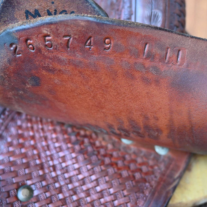 14.5" USED MARTIN CROWN C BARREL SADDLE