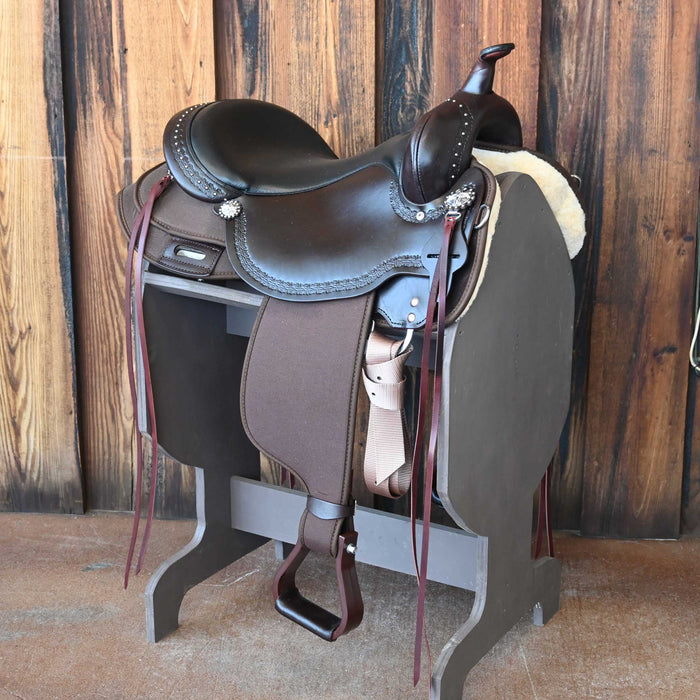 17" HIGH HORSE WILLOW SPRINGS CORDURA TRAIL SADDLE