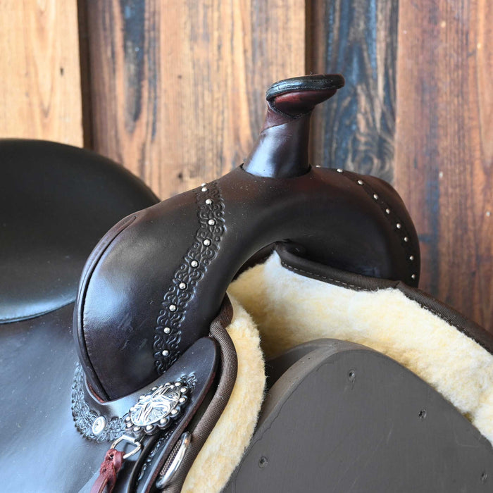 17" HIGH HORSE WILLOW SPRINGS CORDURA TRAIL SADDLE