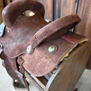 13" USED JEFF SMITH C3 BARREL SADDLE Saddles Jeff Smith   