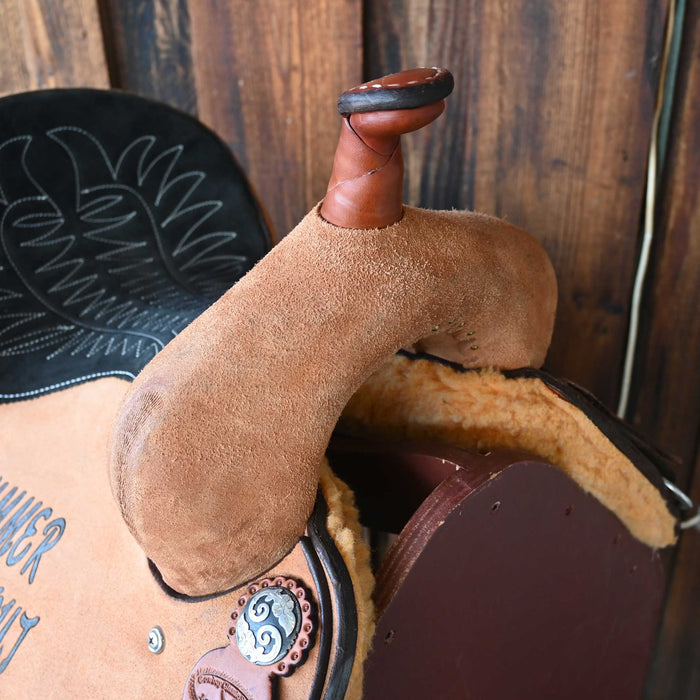 14" USED COWBOY CLASSIC BARREL SADDLE