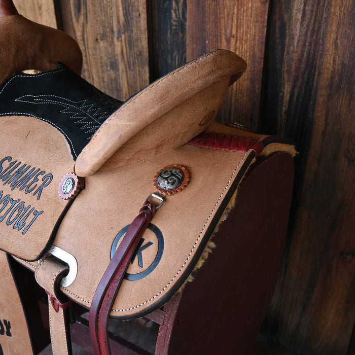 14" USED COWBOY CLASSIC BARREL SADDLE