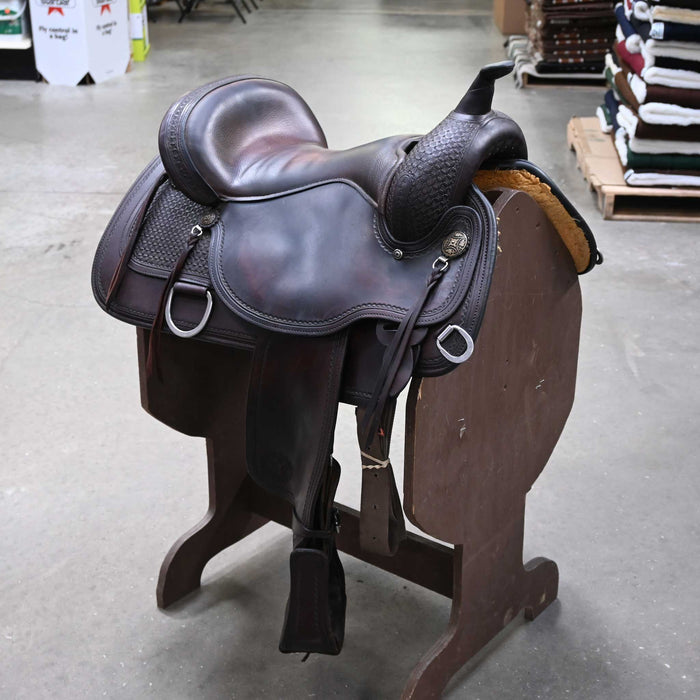 16" USED CIRCLE Y FLEX2 TRAIL SADDLE