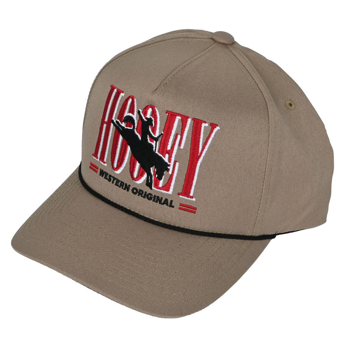 Hooey Wild Ride Tan Trucker Cap HATS - BASEBALL CAPS Hooey