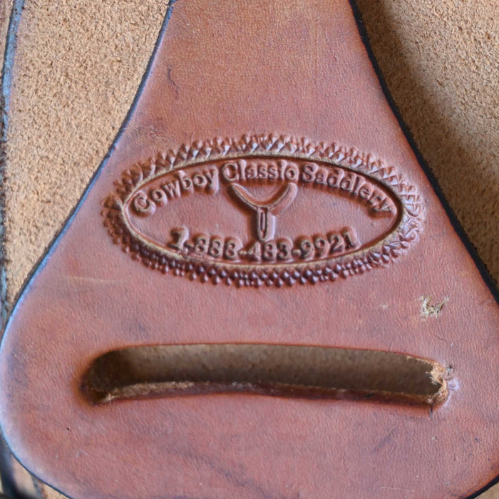 14" USED COWBOY CLASSIC BARREL SADDLE