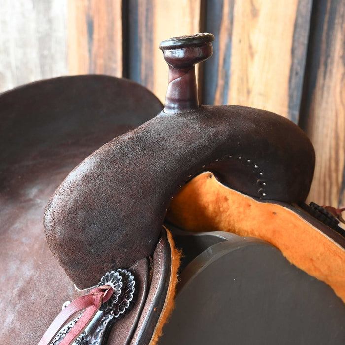 15" TESKEY'S PRO RANCH CUTTING SADDLE