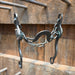 Paul Petska Washer Ported Chain Bit w/Silver Dotted Concho Tack - Bits Paul Petska