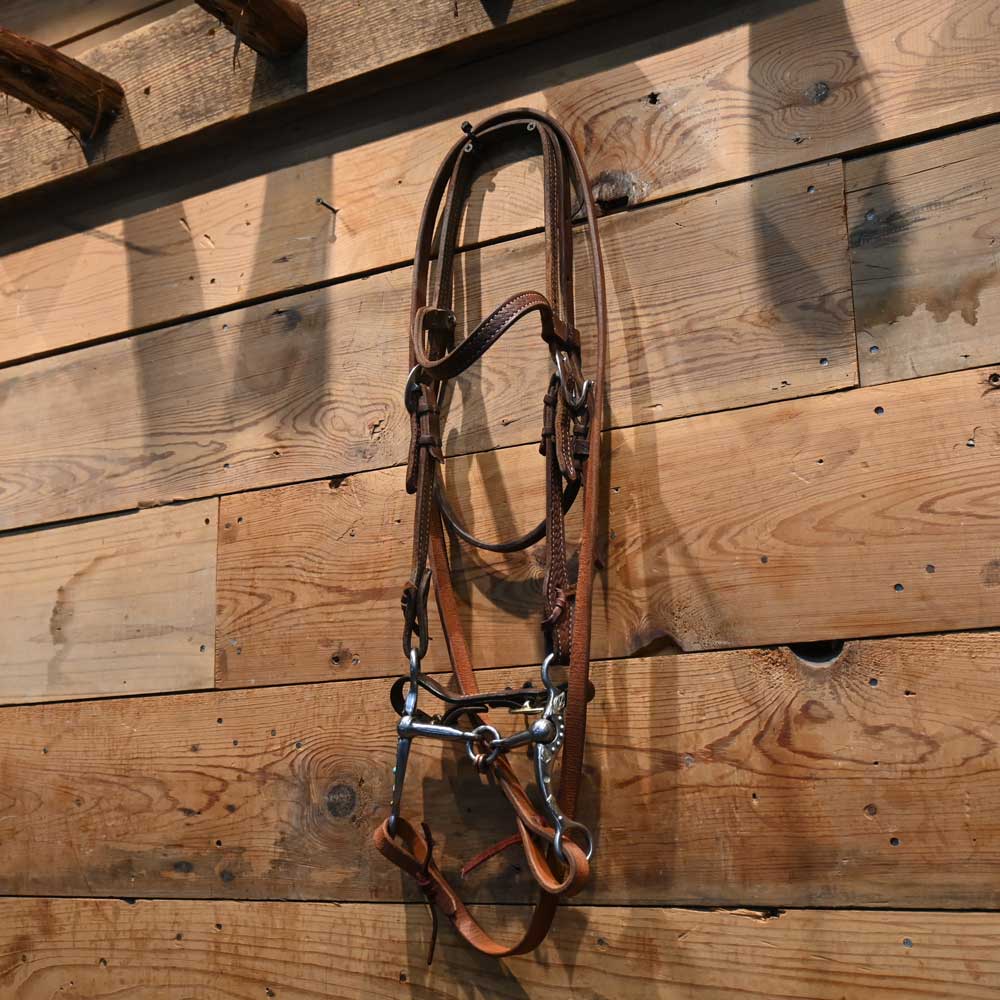 Bridle Rig - Professional Choice Smooth Snaffle with LifeSaver RIG149 Tack - Rigs Professional's Choice   