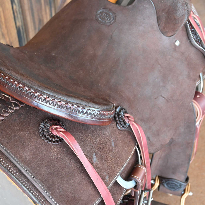 15" TESKEY'S PRO RANCH CUTTING SADDLE
