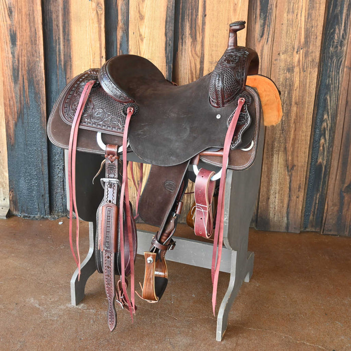 15" TESKEY'S PRO RANCH CUTTING SADDLE