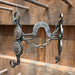 Paul Petska Washer Port Bit w/Copper Cactus Conchos Tack - Bits Paul Petska