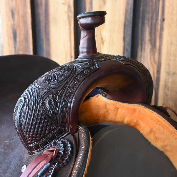 15" TESKEY'S PRO RANCH CUTTING SADDLE