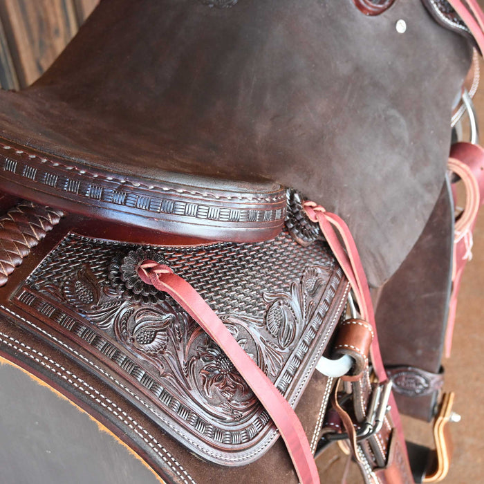 15" TESKEY'S PRO RANCH CUTTING SADDLE