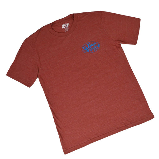 Teskey's Retro Best In The West Tee - Chili TESKEY'S GEAR - SS T-Shirts Teskey's