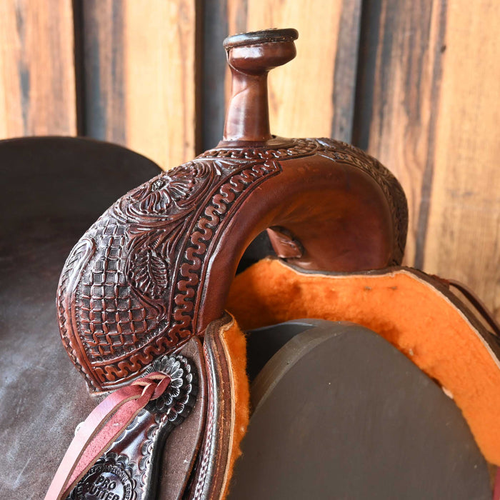 14.5" TESKEY'S PRO RANCH CUTTING SADDLE