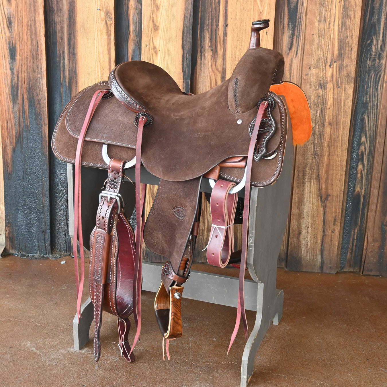 16" TESKEY'S PRO RANCH CUTTING SADDLE Saddles - New Teskey's Saddlery