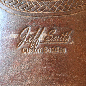 14" USED JEFF SMITH RANCH CUTTING SADDLE Saddles Jeff Smith   