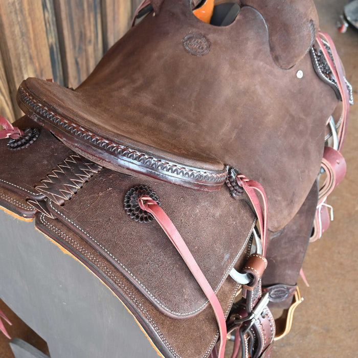 16" TESKEY'S PRO RANCH CUTTING SADDLE