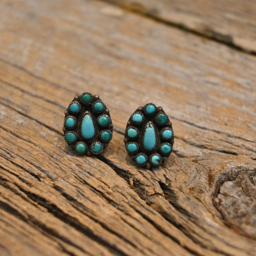 Vintage Turquoise Earrings WOMEN - Accessories - Jewelry - Earrings Misc