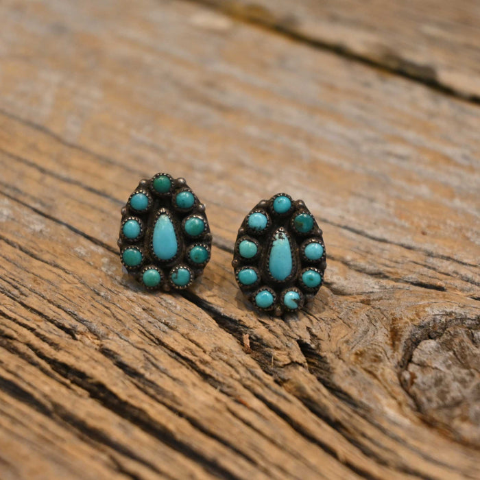 Vintage Turquoise Earrings WOMEN - Accessories - Jewelry - Earrings Misc